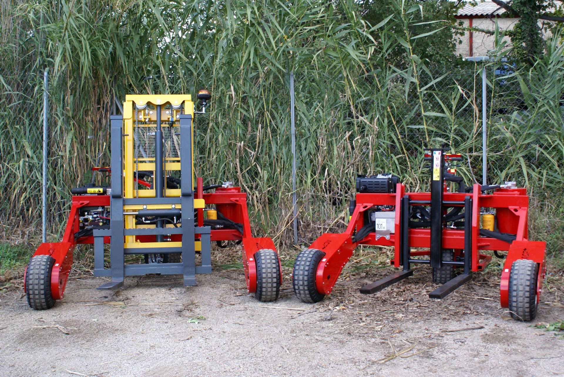 Fabrication De Nos Transpalettes Tout Terrain Acp Mat Riel